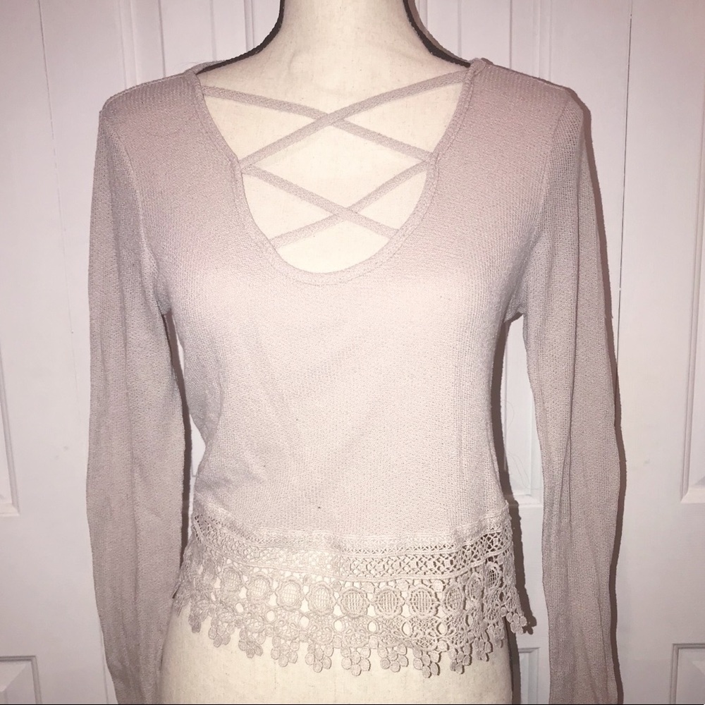 Charlotte Russe Lace Top